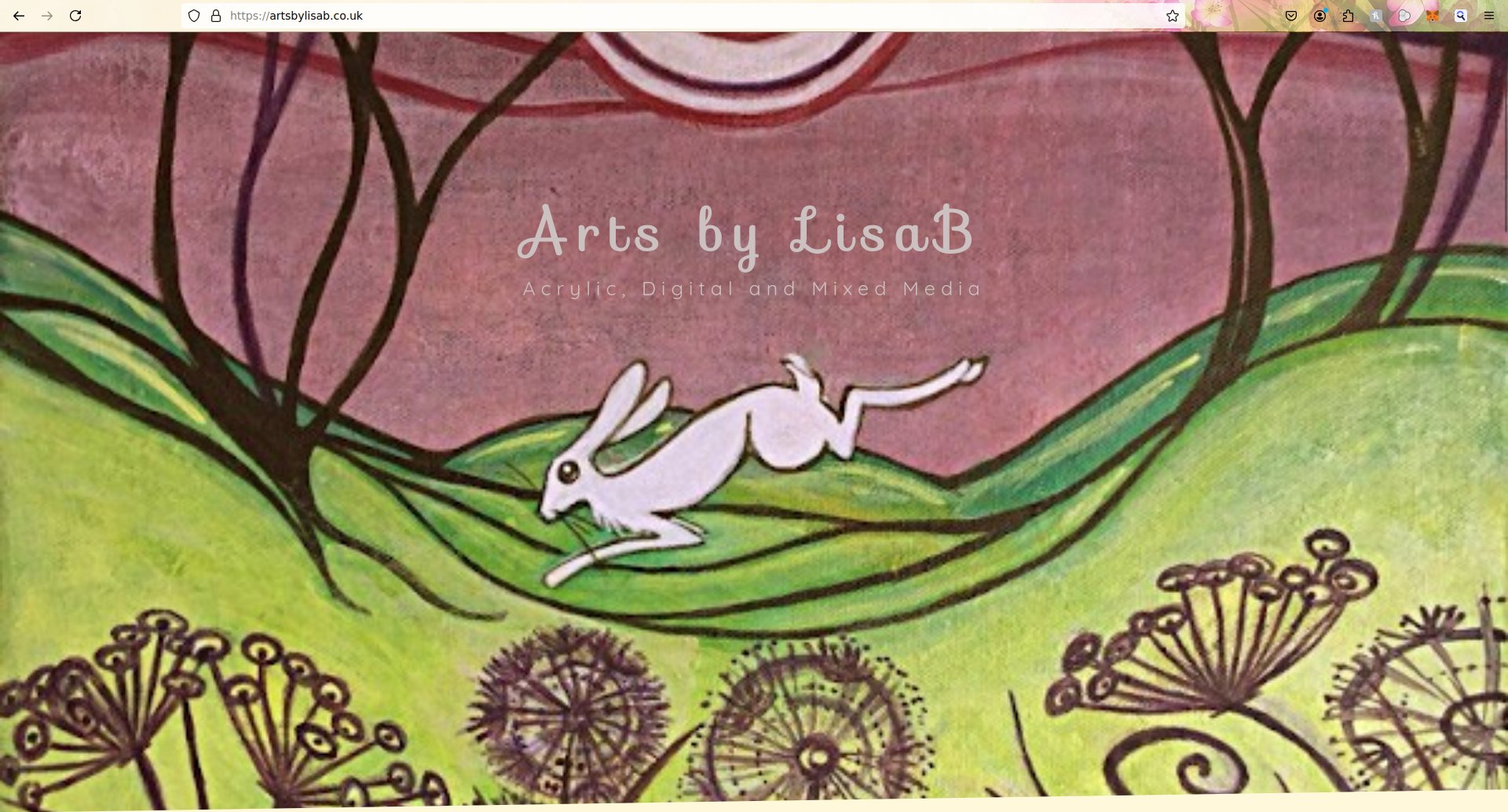 Arts by lisab website